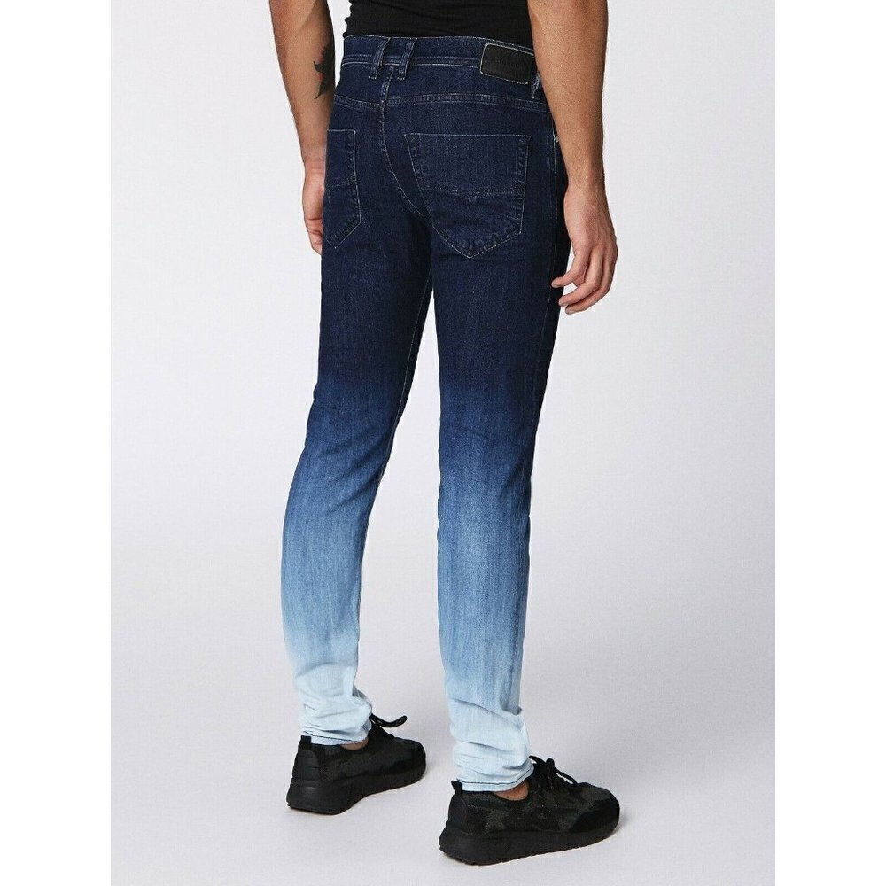 Diesel TEPPHAR Mens 084MM Blue Slim Carrot Skinny - Picture 6 of 12